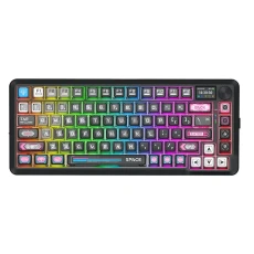 کیبورد بی سیم گیمینگ ردراگون مدل FLEKACT K708 MC PRO RGB